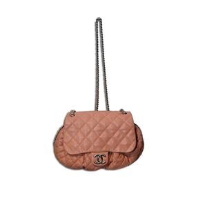 Chanel Large Chain Around Messenger Bag - Pink